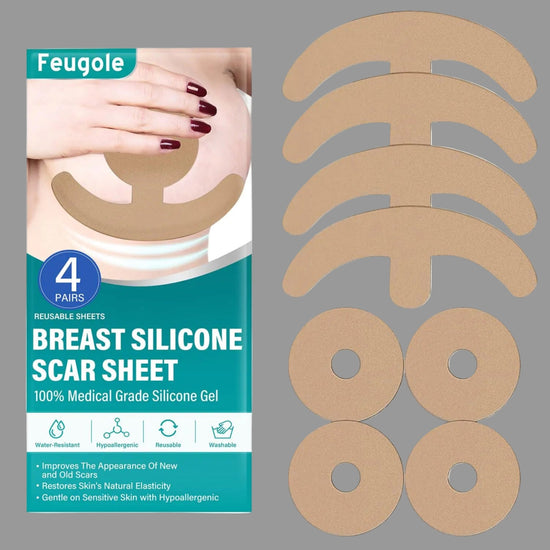 Breast Silicone Scar Sheets-Medical Grade Post-Surgery Scar Treatment